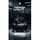 Compresor de Aire 3HP 300 Litros LUFT  1