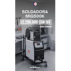 Máquina de Soldar MIG 500A  KENDE 1