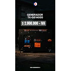 Generador eléctrico Insonorizado monofásico de 10KVA con ATS  1