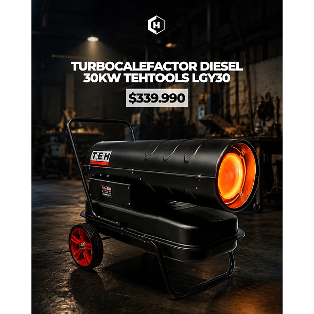 Turbocalefactor Diesel 30KW TEHTOOLS LGY30