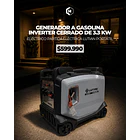 Generador a Gasolina Inverter 3.3 KW Lutian Modelo: LT4000I portátil 1