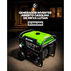 Generador Inverter abierto gasolina de 10KVA Lutian 1