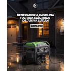 GENERADOR INVERTER BENCINERO ABIERTO 7.5KW LUTIAN 1