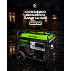 Generador a Gasolina Partida Eléctrica de 5,5KVA Lutian 1
