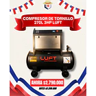 COMPRESOR DE TORNILLO 270L 3 HP LUFT 1