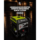 GENERADOR INVERTER BENCINERO ABIERTO 6,0KW LUTIAN 1