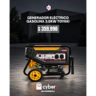 Generador eléctrico gasolina 3.0KW TOYAKI 1