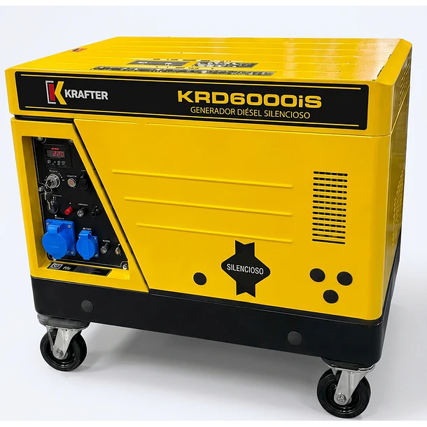 GENERADOR DIÉSEL SILENCIOSO KRD6000iS