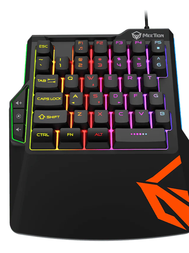 Teclado Meetion Gamer KB015 - Una Mano 1