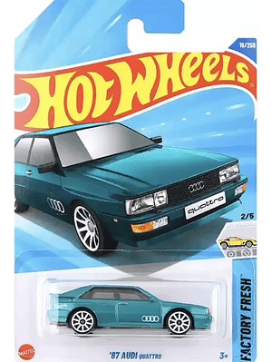 Hot Wheels 1:64 87 Audi Quattro