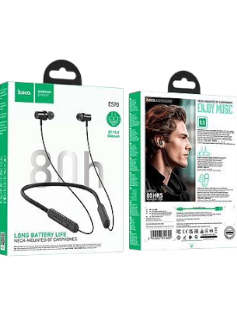 Audifonos Bluetooth HOCO Armour ES70 Deportivos  3