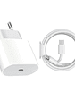Cargador Iphone lightning 25w OEM Blanco - Miniatura 4