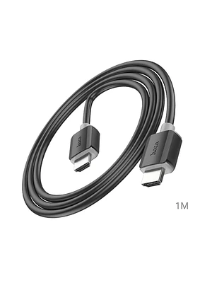 Cable HDMI Hoco US08 HDTV 2.0  4K HD 1M Negro