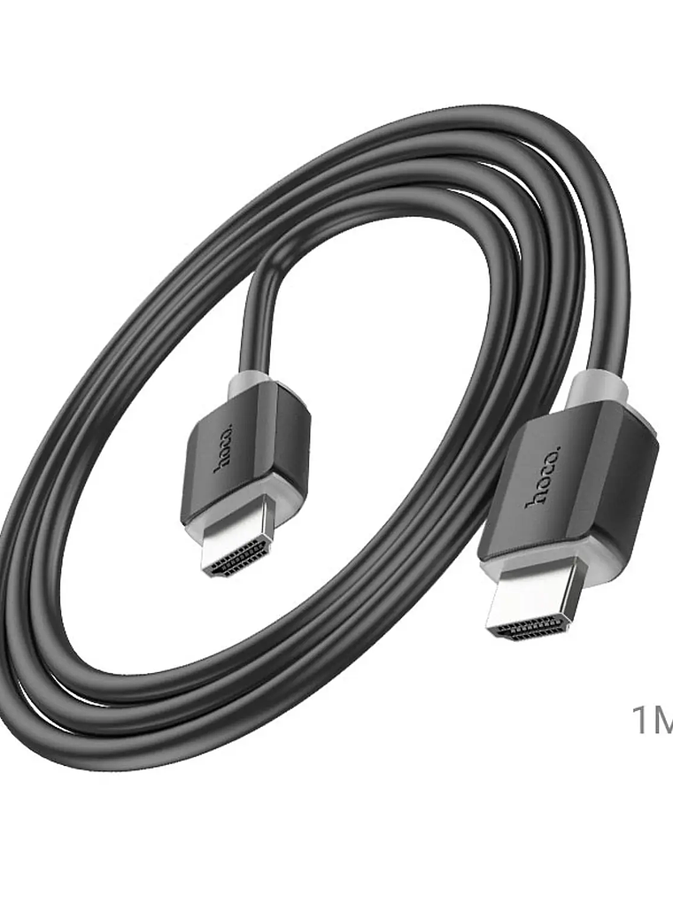 Cable HDMI Hoco US08 HDTV 2.0  4K HD 1M Negro 1
