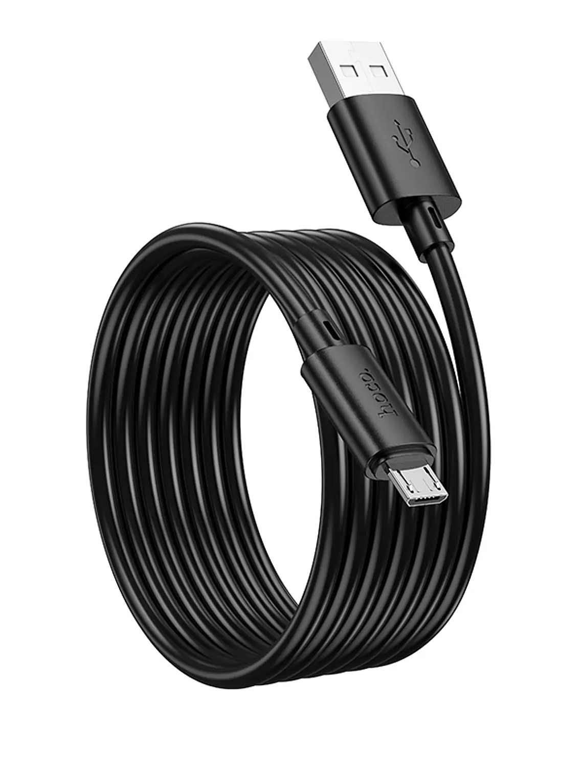 Cable Hoco X88 Gratified MicroUSB 2M Negro 3