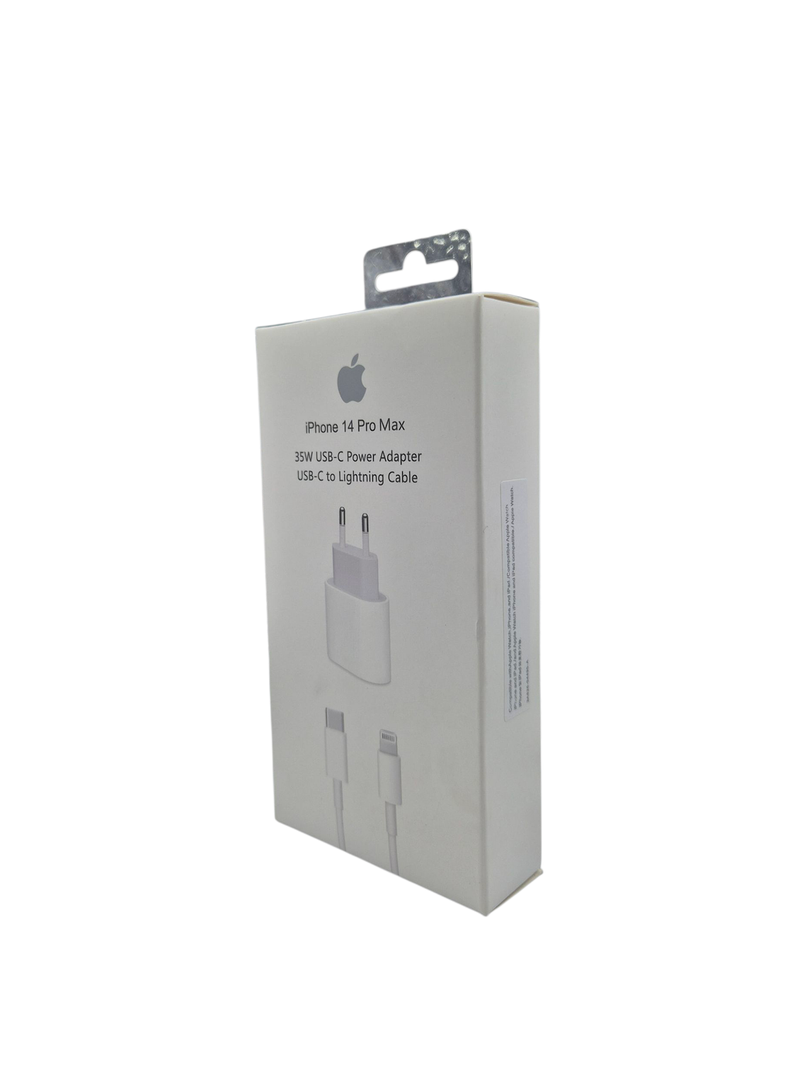Cargador Iphone lightning 25w OEM Blanco 2