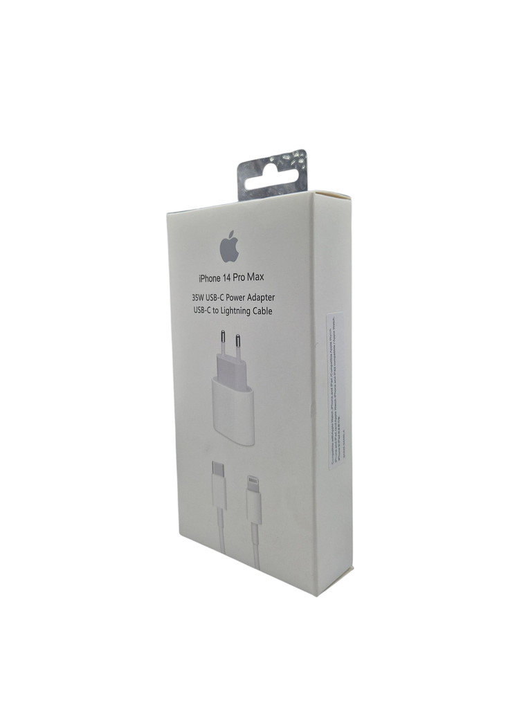 Cargador Iphone lightning 25w OEM Blanco 2