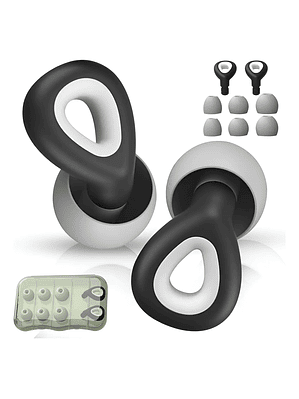 Tapones Antiruido Para Oídos Gota De Agua 3 Tamaños Cómodos