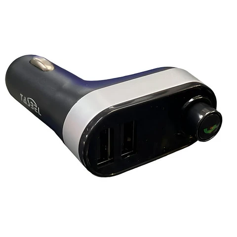 Transmisor Reproductor Bluetooth Fm Dual Usb Mp3 Auto 12-24V