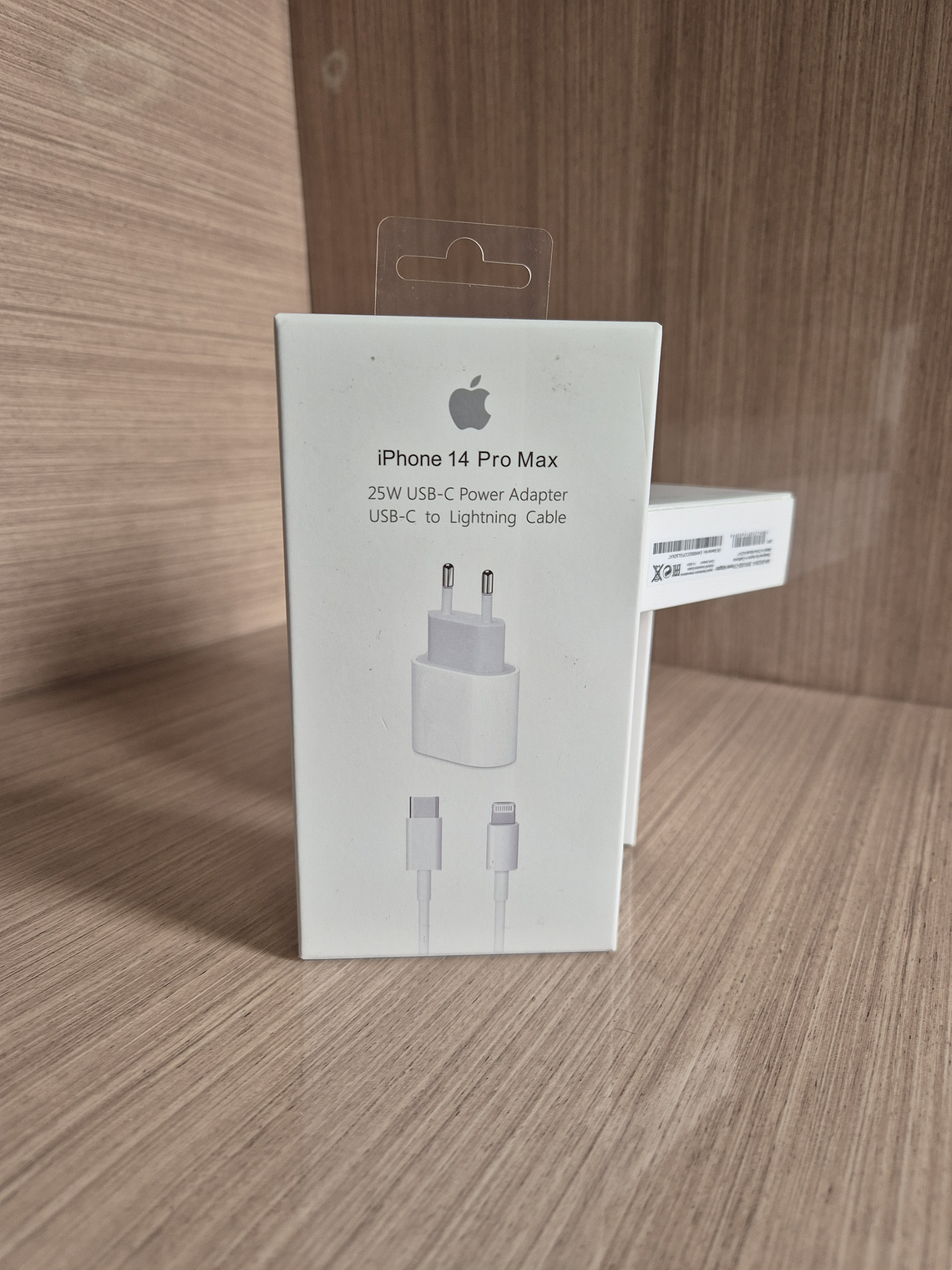 Cargador Iphone lightning 25w OEM Blanco 3