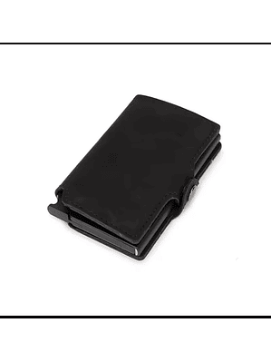 Billetera anticlonación RFID - Negra