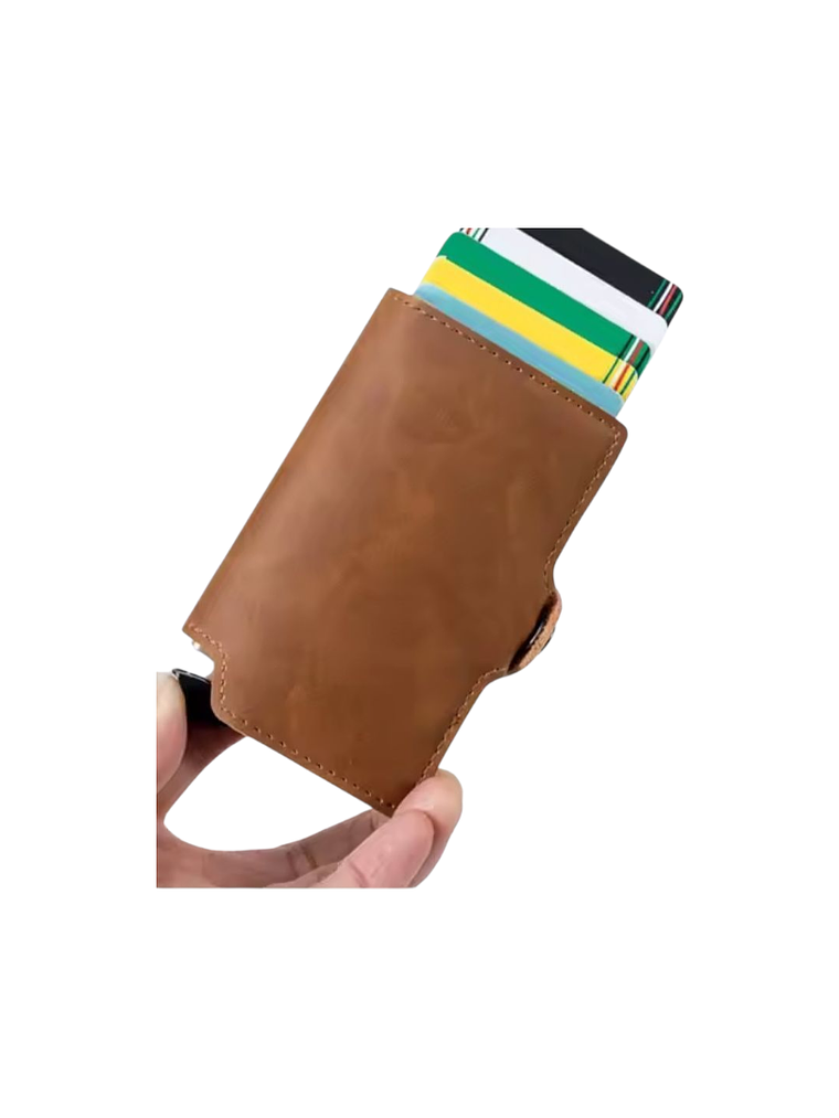 Billetera anticlonación RFID - Negra 3