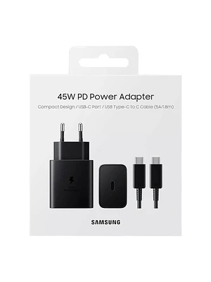 CARGADOR CARGA RÁPIDA 45W SAMSUNG + CABLE