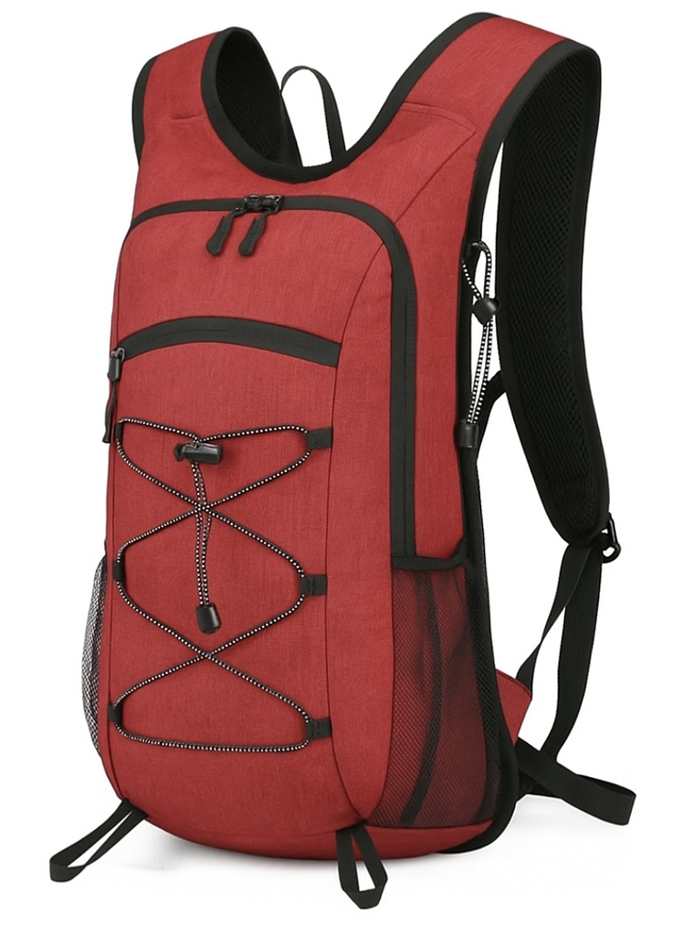 Mochila de Hidratación con bolsa de 2lts de agua-Rojo 1