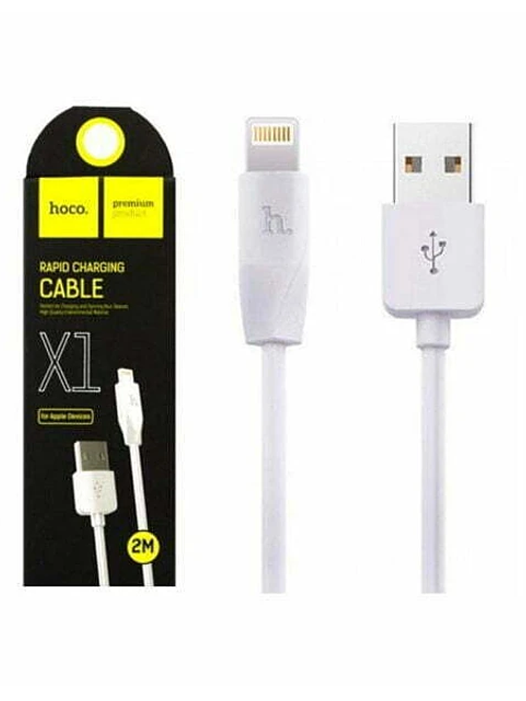 Cable USB Lightning Hoco X1, 1mt 1