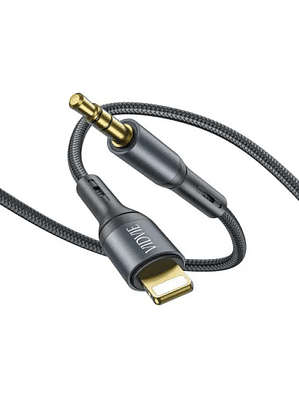 Cable Auxiliar 3.5 Mm To Lightning 180 Cm Vidvie Al1112