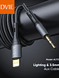 Cable Auxiliar 3.5 Mm To Lightning 180 Cm Vidvie Al1112 - Miniatura 3