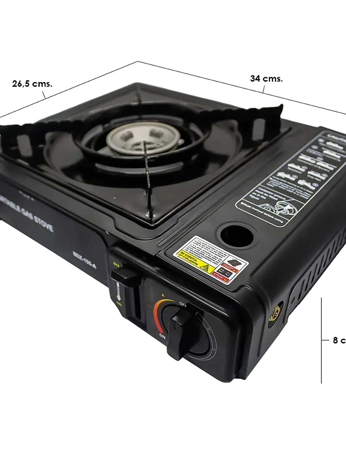 Cocinilla - Encimera Portátil a Gas Con Un Quemador / GTI Modelo BDZ-155-A 2