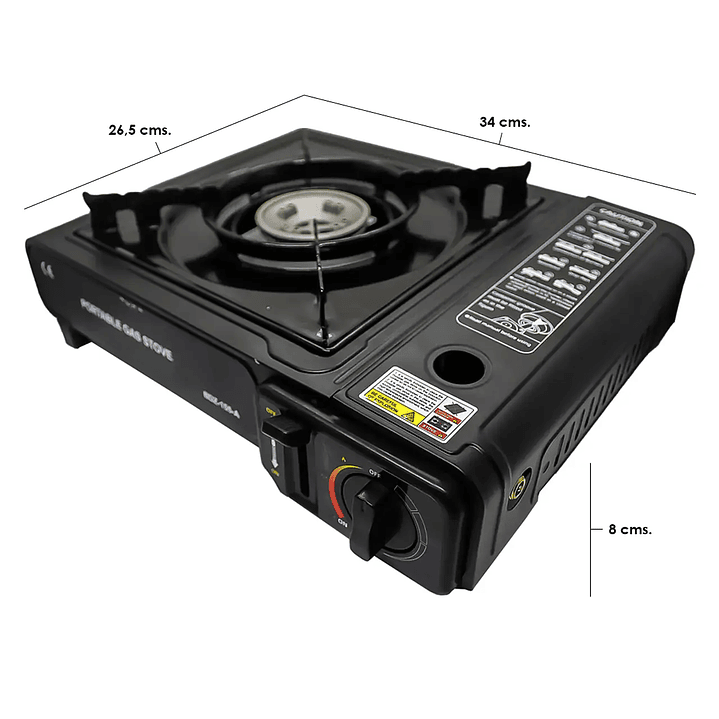 Cocinilla - Encimera Portátil a Gas Con Un Quemador / GTI Modelo BDZ-155-A 2