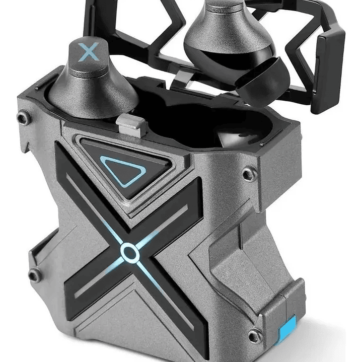 Audifonos Bluetooth   Gamer Tws K-89 color grafito 2