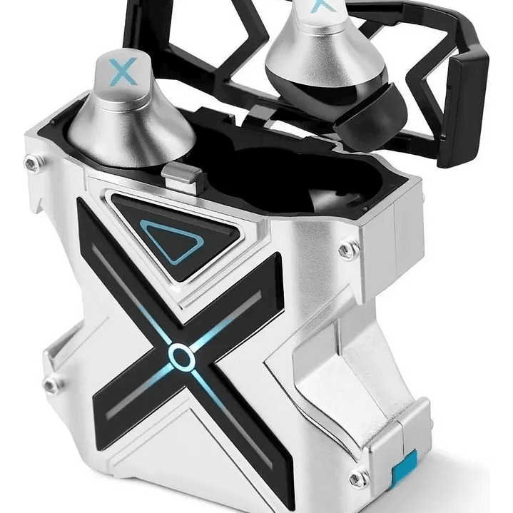 Audifonos Bluetooth  Gamer Tws K-89-Silver  2