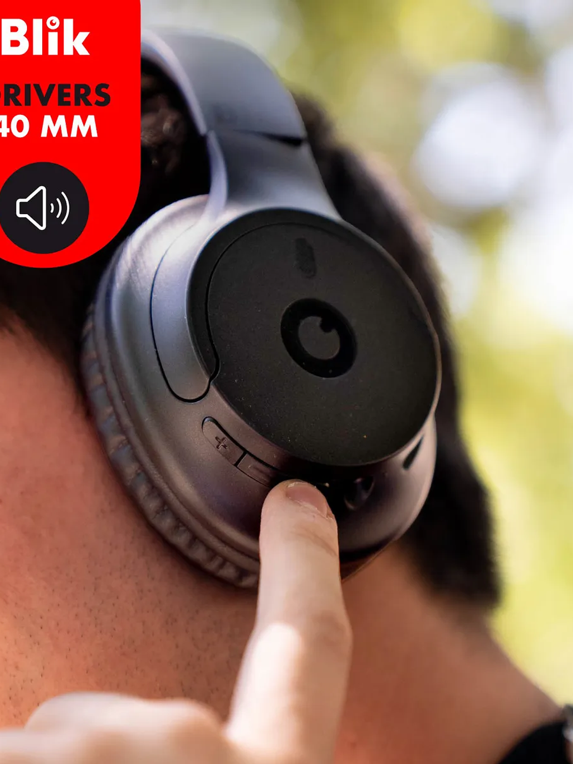 Audífonos Bluetooth Blik Soul250 16 Hrs Color Negro 5