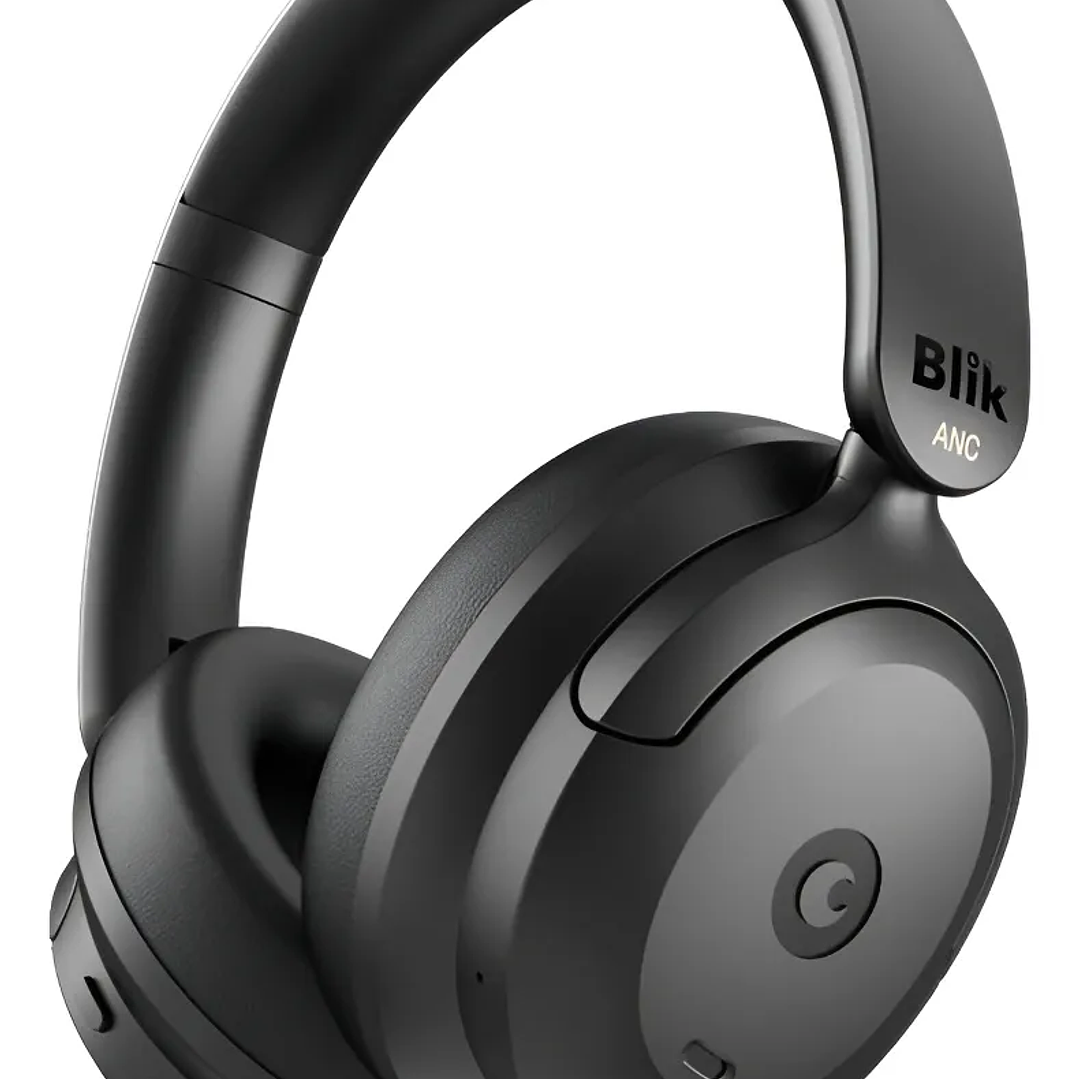 Audífonos Bluetooth Blik Soul900 Cancelación De Ruido 60 Hrs Color Negro 1