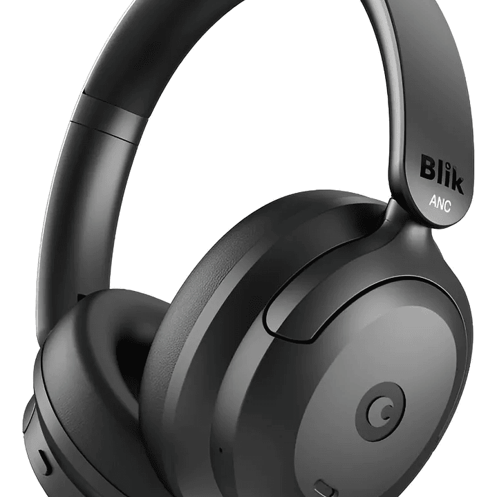 Audífonos Bluetooth Blik Soul900 Cancelación De Ruido 60 Hrs Color Negro 1