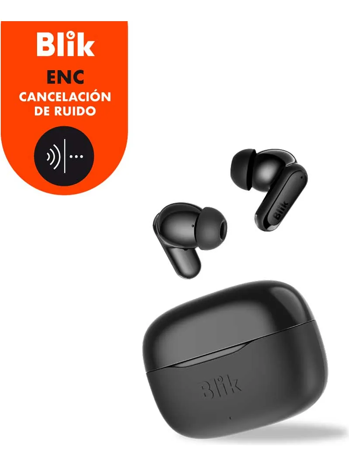 Audifonos Bluetooth Inalámbricos Blik Air500 Negro 2