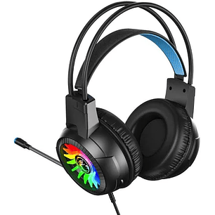 Audifonos Gamer iMICE HD-490 RGB, entrada USB.