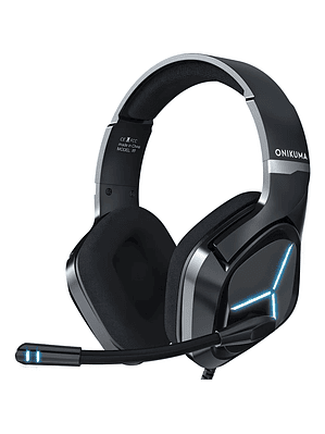 Audifonios Gamer Onikuma X9 Con Luz Rgb 