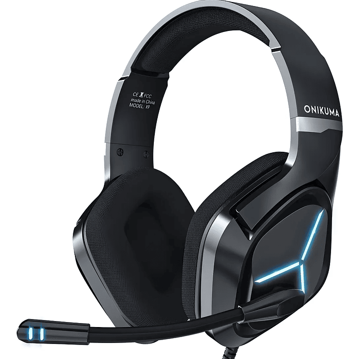 Audifonios Gamer Onikuma X9 Con Luz Rgb  1