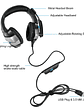 Audifonos Gamer Onikuma K5 Black Luz LED - Miniatura 2