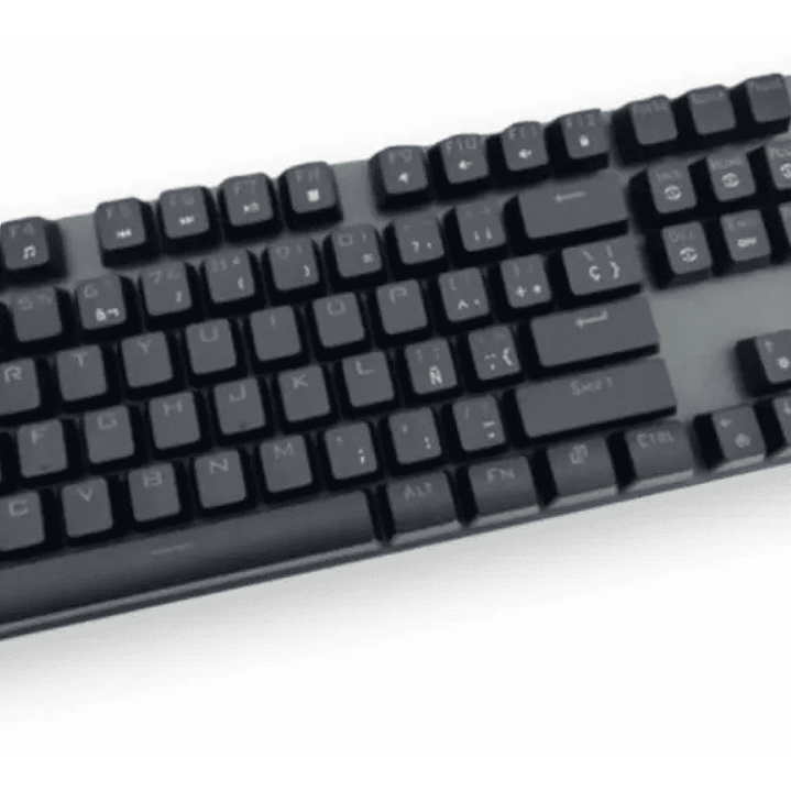 Teclado Mecánico Gamer Gamepro-x Gk-800 C/ Luz Rgb Negro Español  2