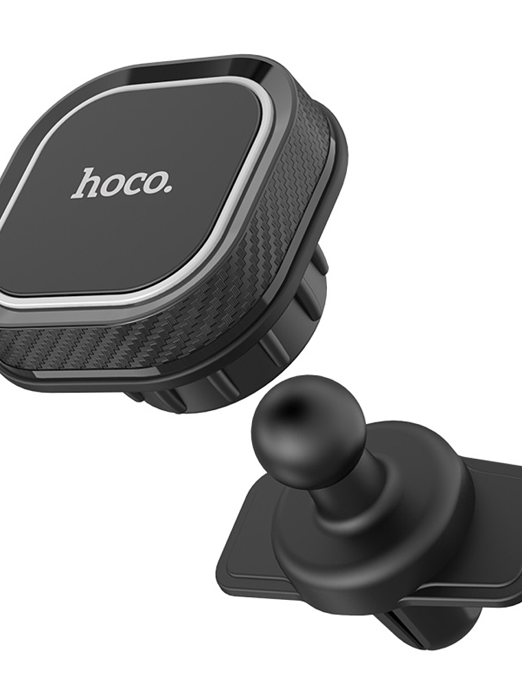 Soporte Magnetico De Auto Rejilla Hoco Ca52  Negro 3