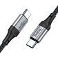 Cable Tipo C a Tipo C Hoco X102 Negro - Miniatura 2
