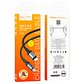 Cable Tipo C a Lightning Hoco X102 Negro - Miniatura 1