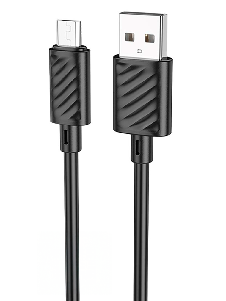 Cable Usb a Micro Usb Hoco X88 Gratified Negro 2