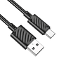 Cable Usb a Micro Usb Hoco X88 Gratified Negro - Miniatura 3