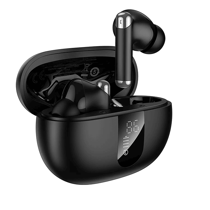 Audífonos TWS Hoco EQ26 Nice ANC+ENC Negro 1